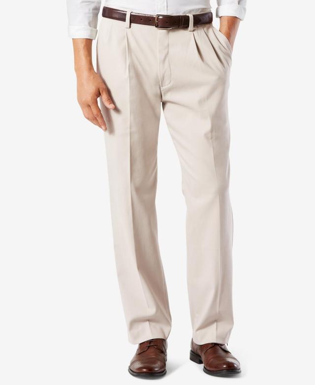 Dockers Big Tall Easy Khaki Pants (Timberwolf) Men's Clothing Product Image