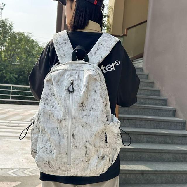 Tie Dye Multi-Pocket Backpack Product Image