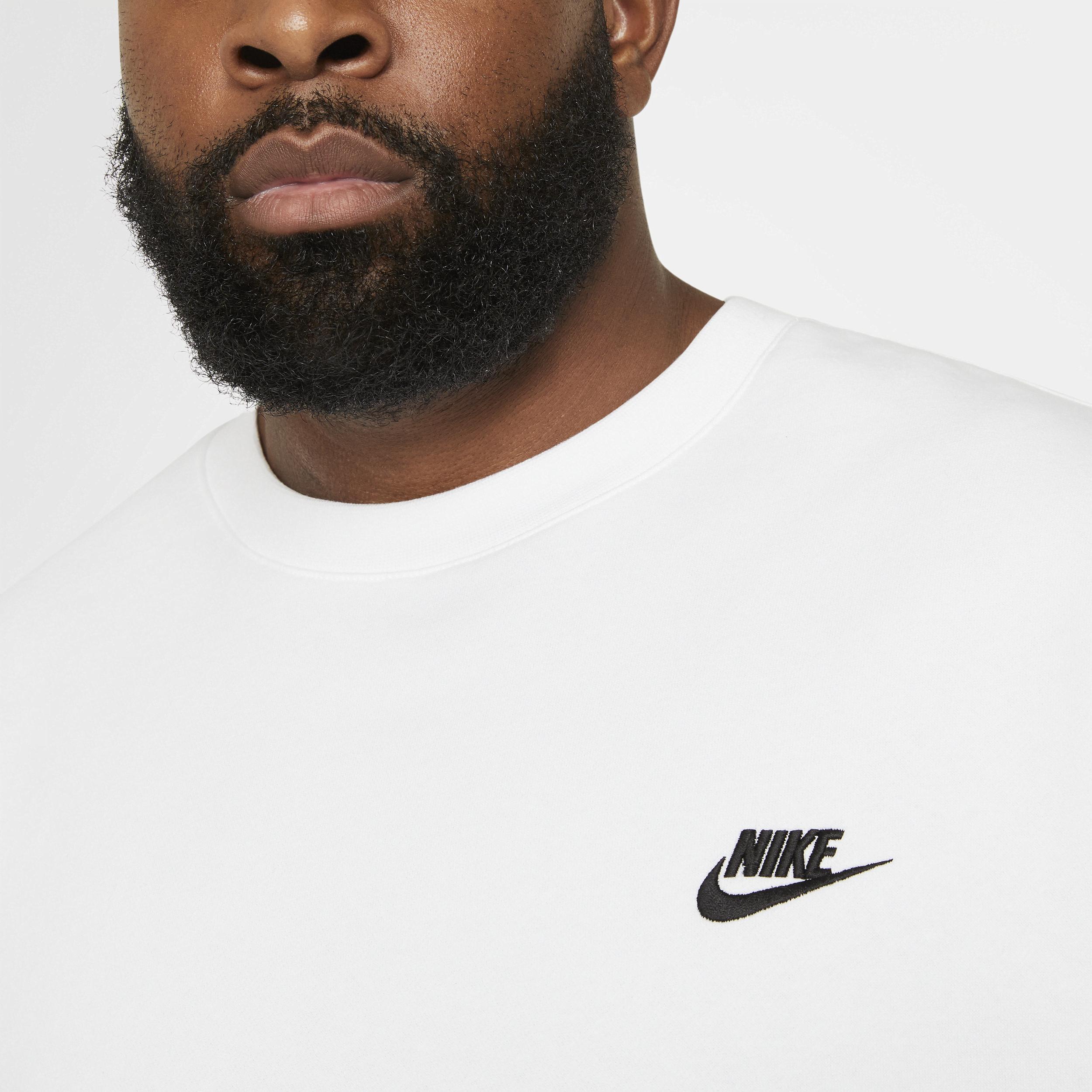 NIKE Club Sweatshirt In Black Product Image