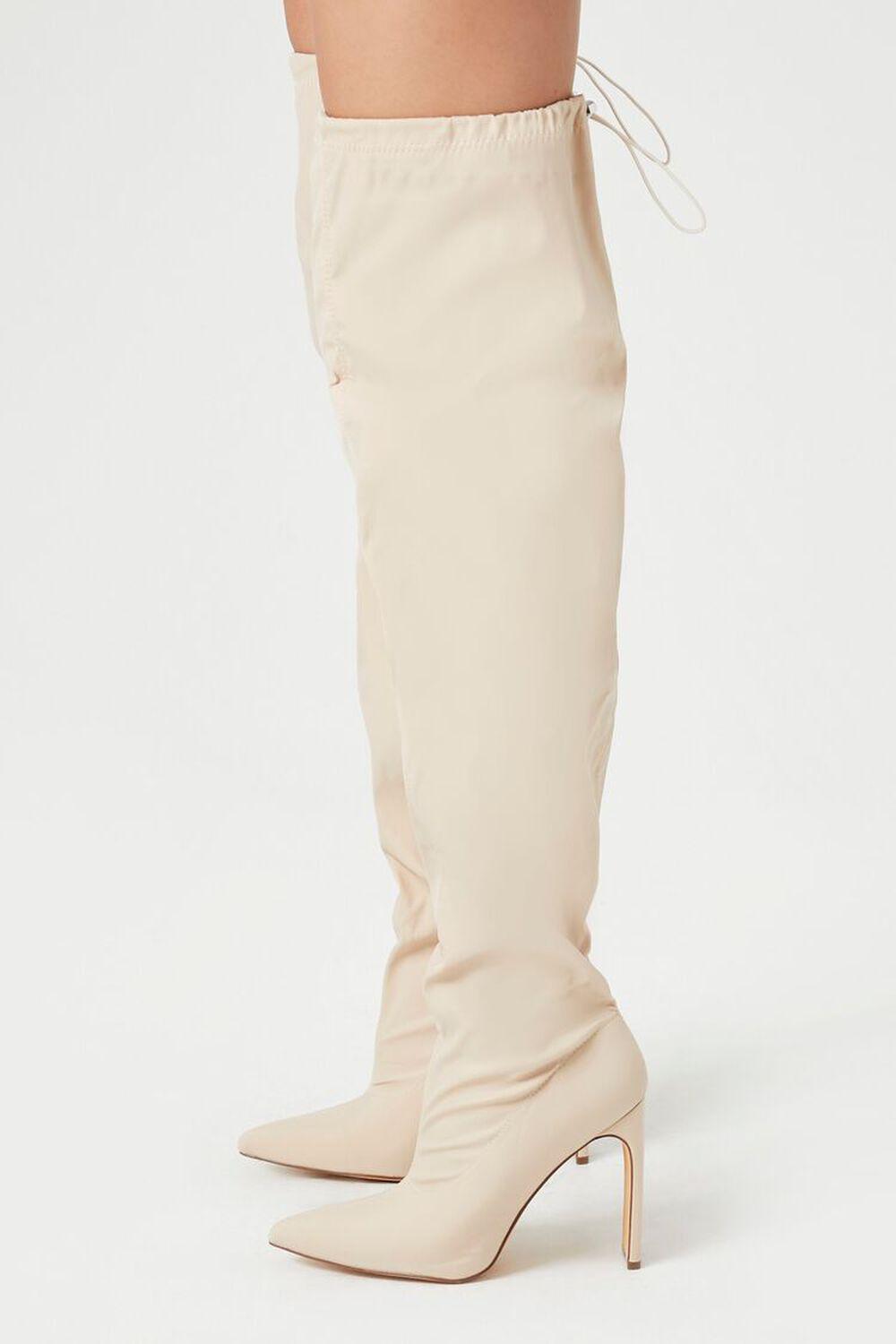 Drawstring Over-the-Knee Boots | Forever 21 Product Image