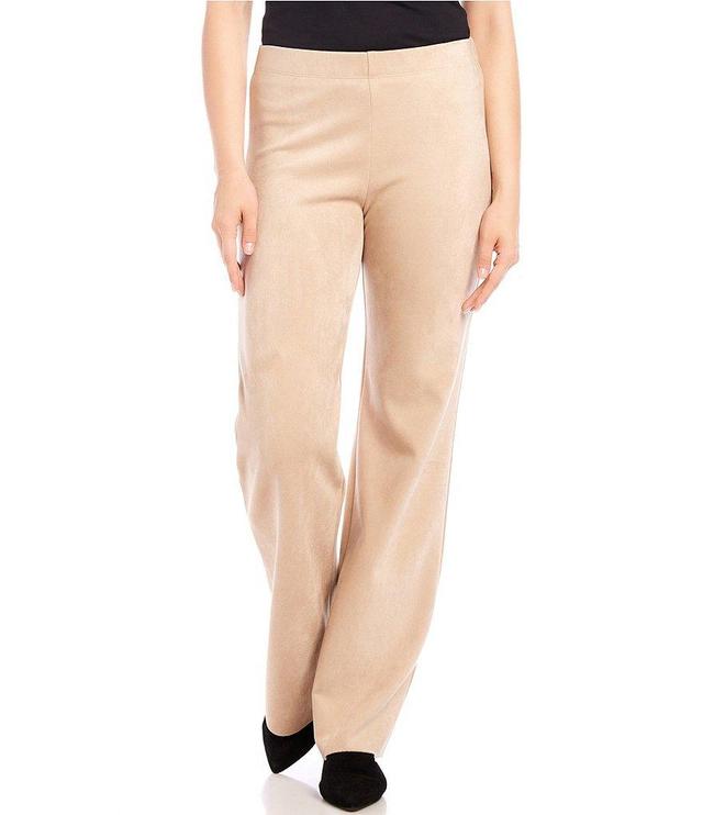 Karen Kane Faux Suede Bootcut Pants Product Image