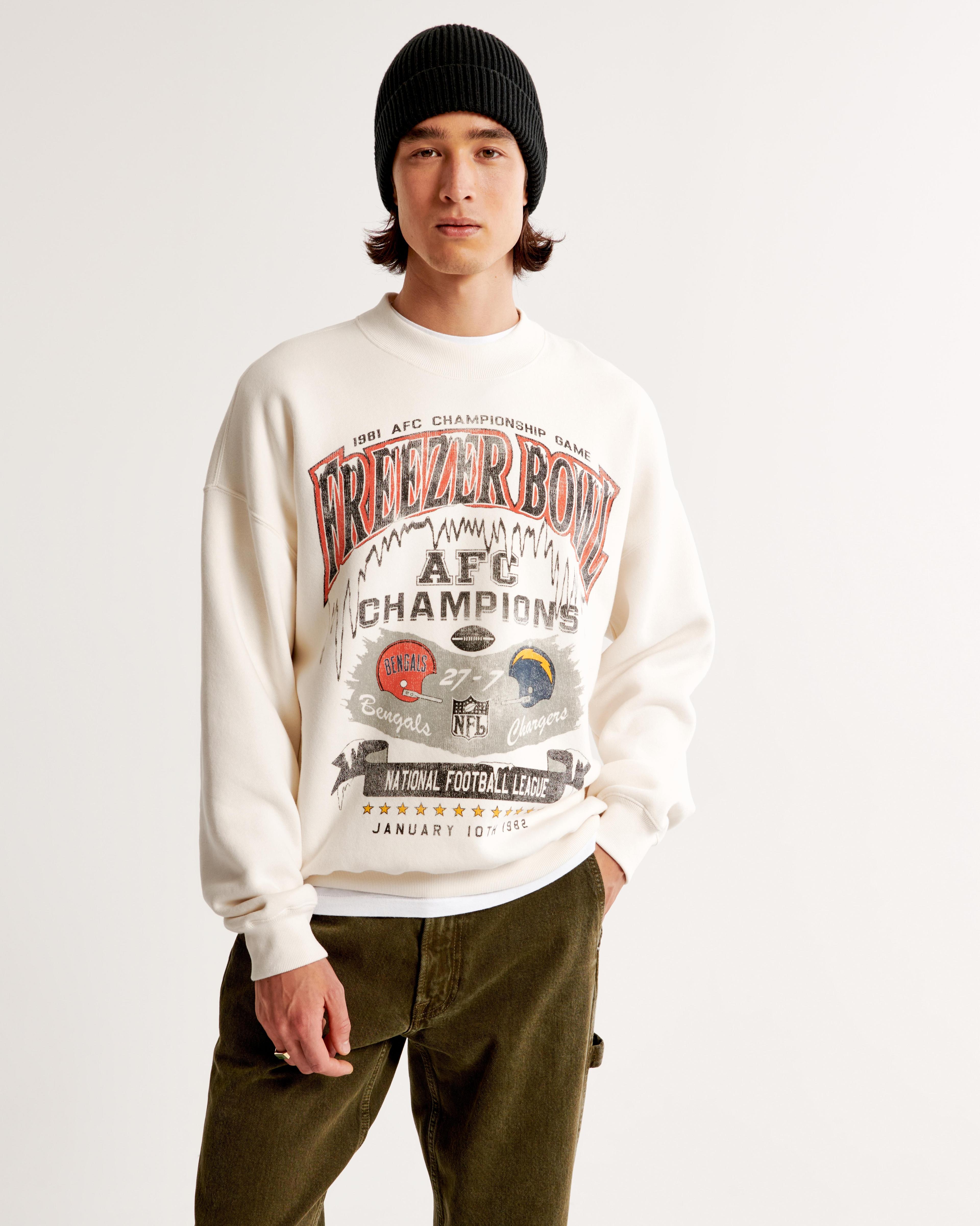 Vintage Super Bowl Graphic Crew Sweatshirt Product Image