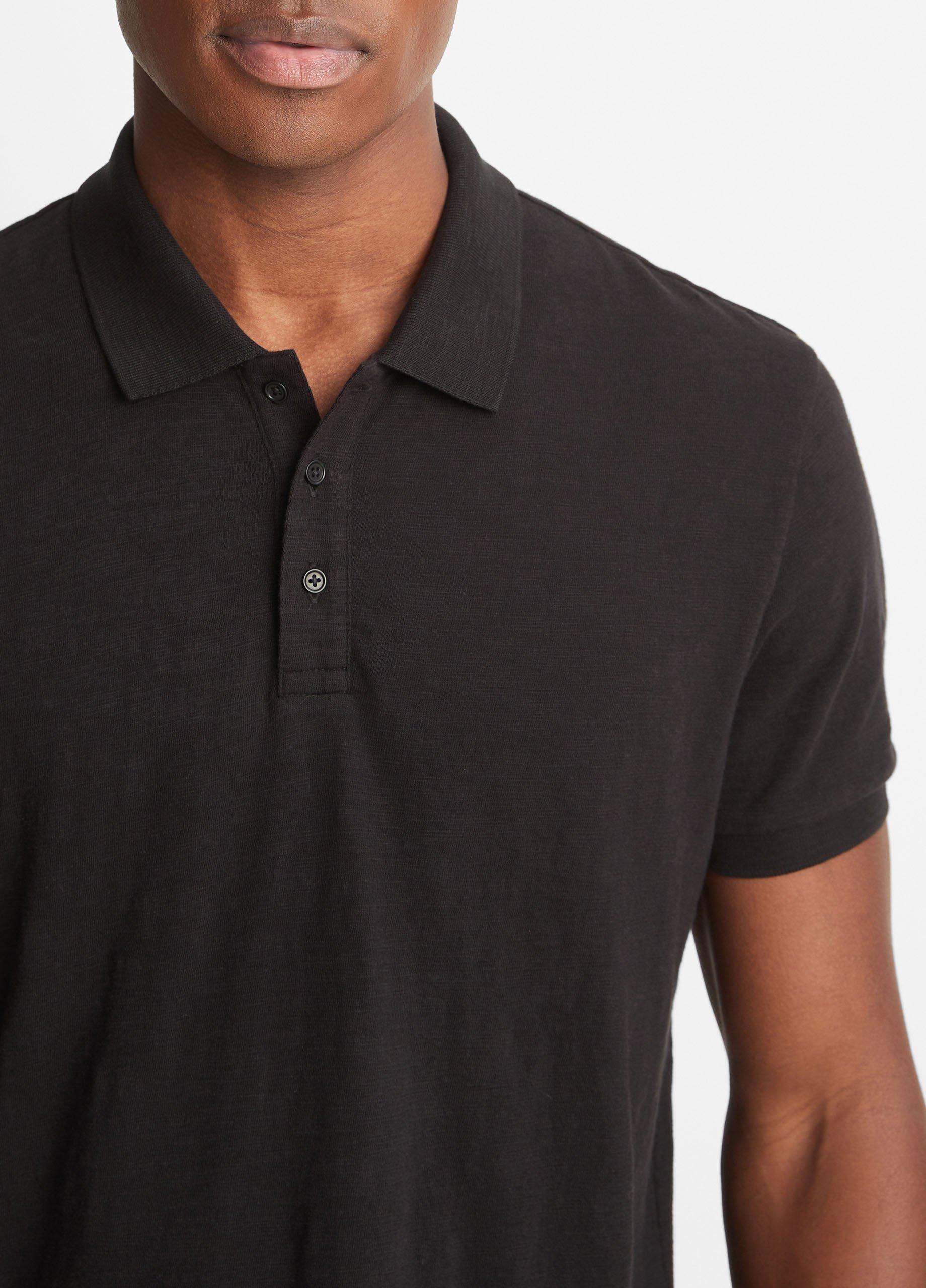 Classic Slub Polo Shirt Product Image