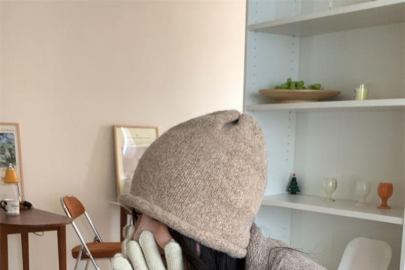 Knit Slouchy Beanie Product Image