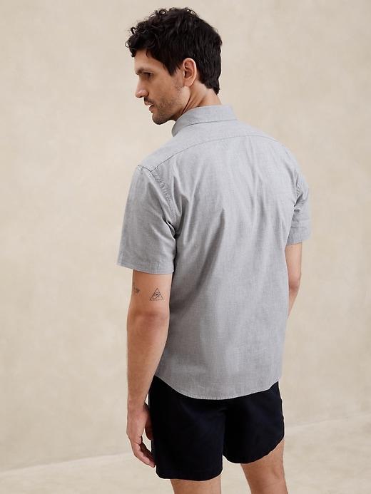 Slim Summer Cotton Shirt Product Image