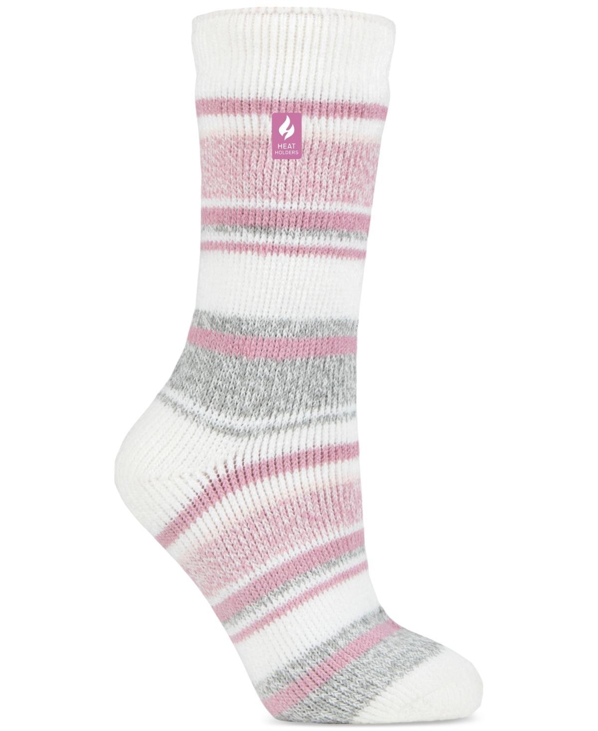 Heat Holders Womens Yasmine Multi Stripe Crew Socks Product Image