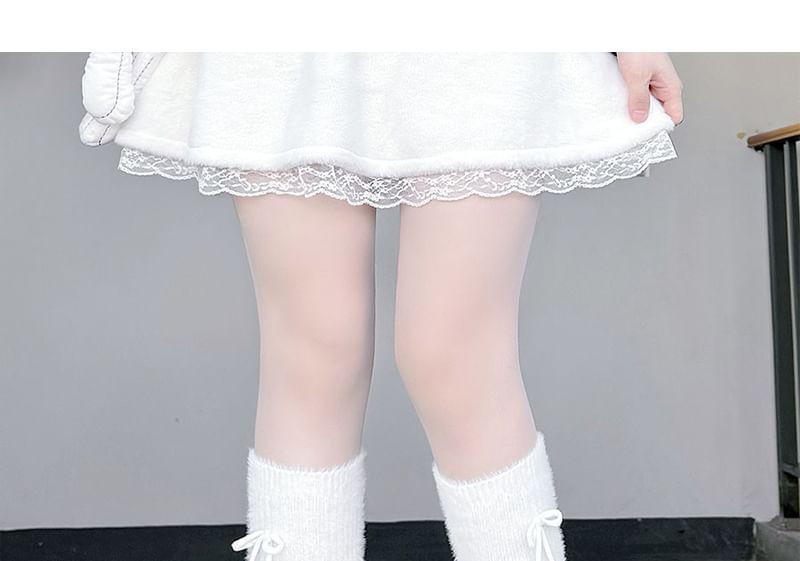 Bow Pom Pom Fluffy Socks (Various Designs) Product Image