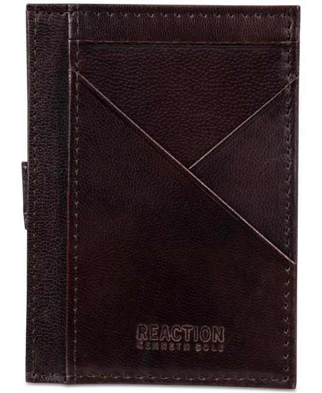 Kenneth Cole Reaction Mens Kurtz Getaway Rfid Leather Card Case Wallet Product Image