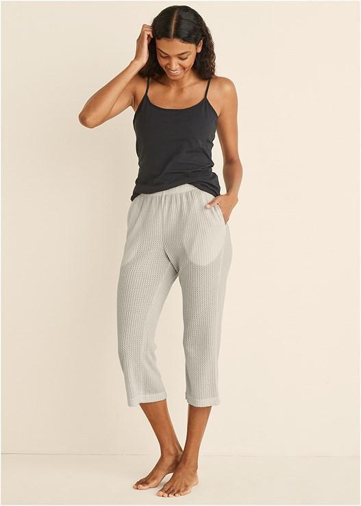 Cozy Waffle Crop Pant product image