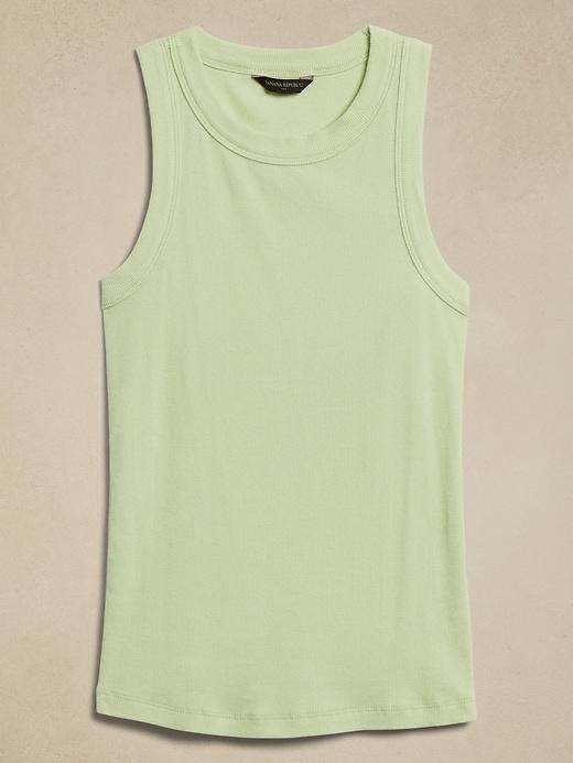 Ribbed Racer Tank Product Image