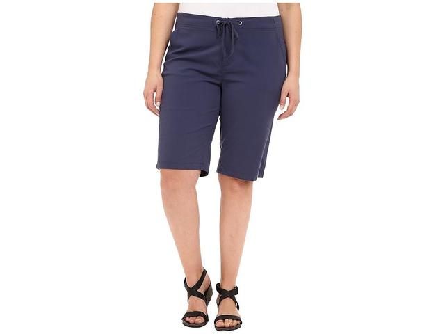 Columbia Plus Size Anytime Outdoor Long Short (Nocturnal) Women's Shorts Product Image