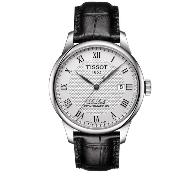 Tissot Le Locle Powermatic 80 Automatic Leather Strap Watch, 39mm Product Image