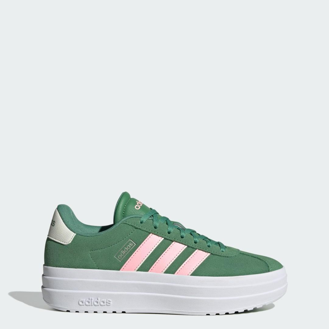 adidas VL Court Bold Shoes Preloved Green 8.5 Womens product image