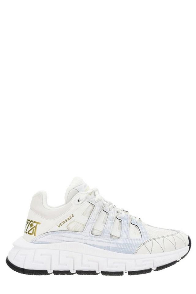 Trigreca Low-top Chunky Sneakers In White Product Image