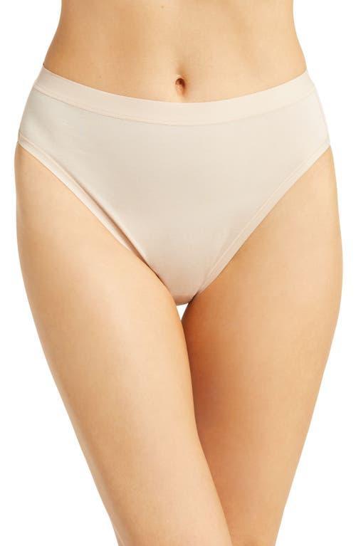 Womens Understated Cotton Hi-Cut Underwear 879362 Product Image