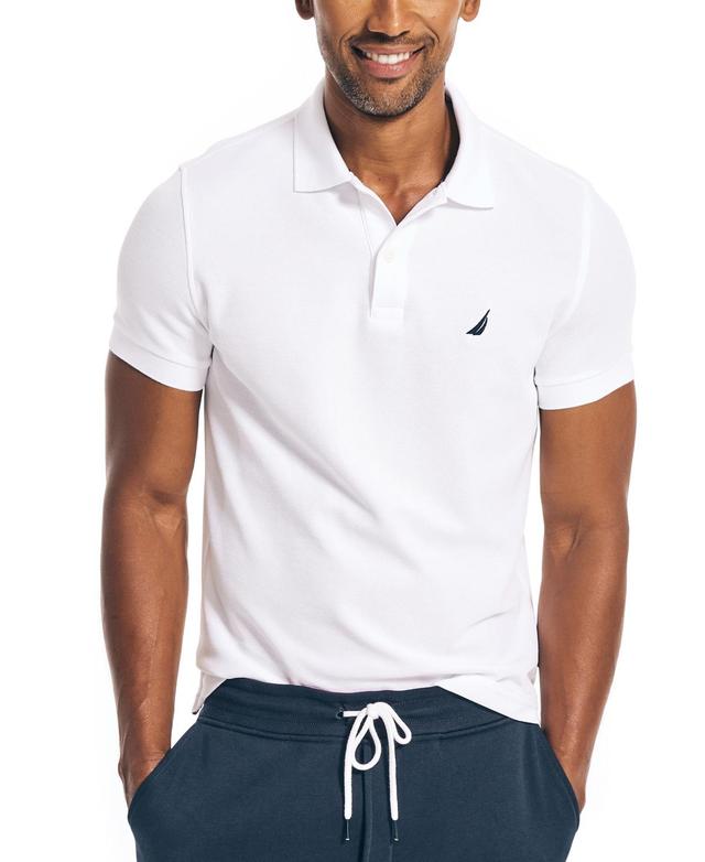 Nautica Mens Sustainably Crafted Slim-Fit Deck Polo Shirt Product Image