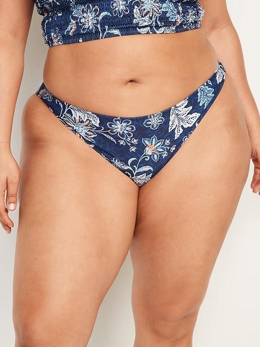 Mid-Rise Bikini Swim Bottoms Product Image