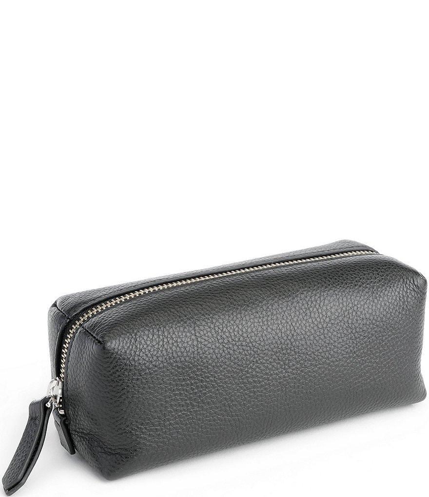 ROYCE New York Leather Zippered Travel Utility Bag Product Image