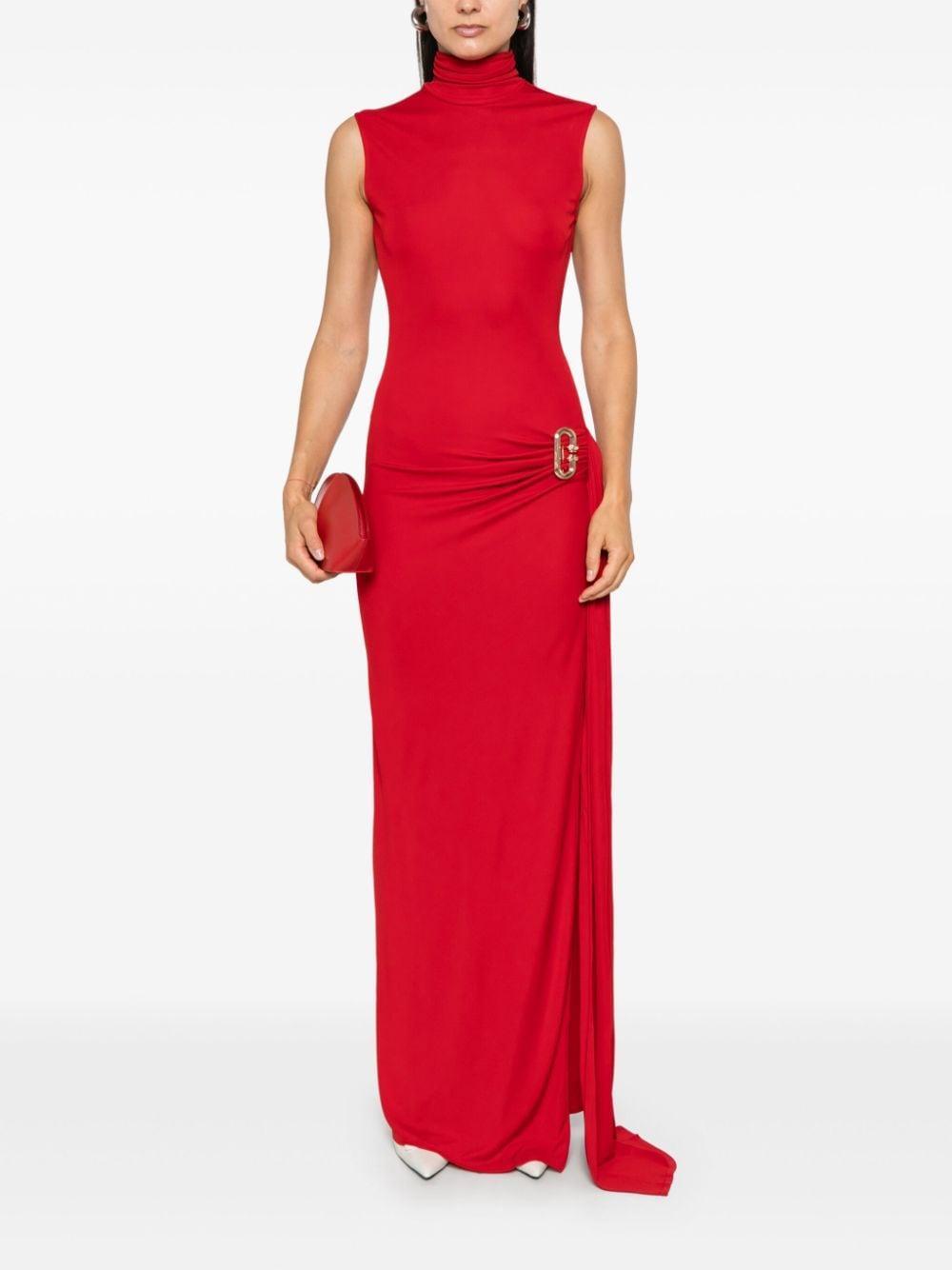 draped maxi dress Product Image