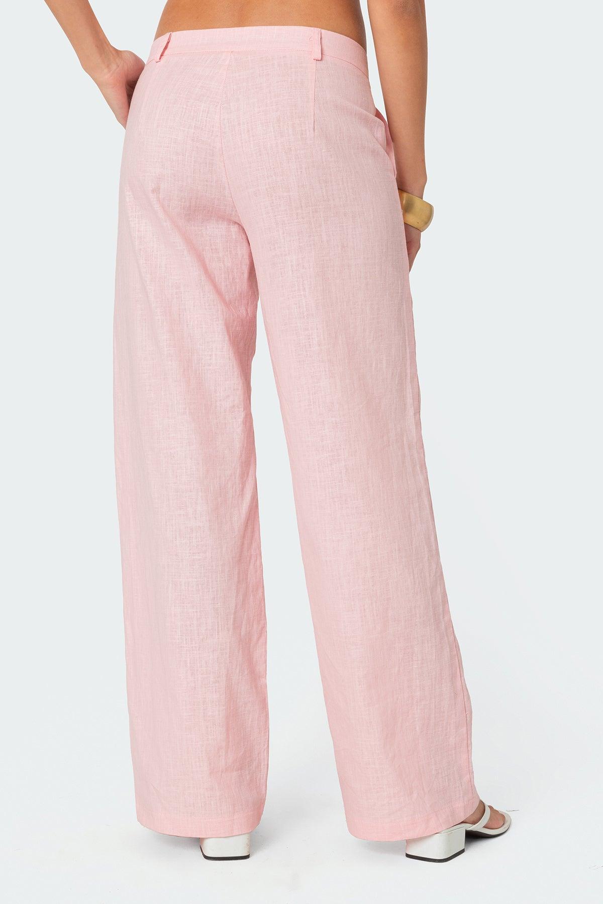 Arya Linen Look Pants Product Image