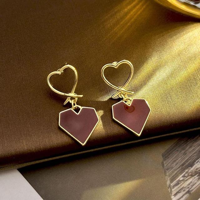 Heart Drop Earring Product Image