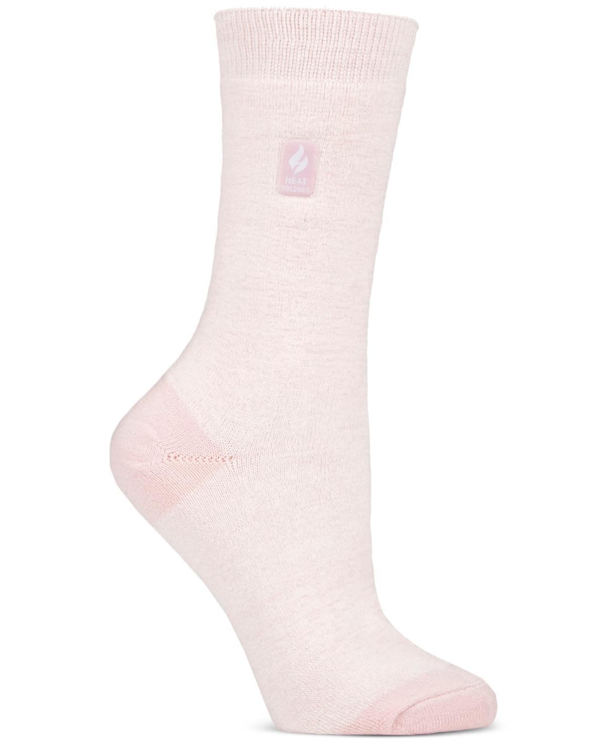 Womens Heat Holders Ultra Lite 3X Warmer Twist Crew Socks Product Image