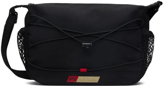 Black Nylon Utilitarian Crossbody Bag In 79 Blacks Product Image