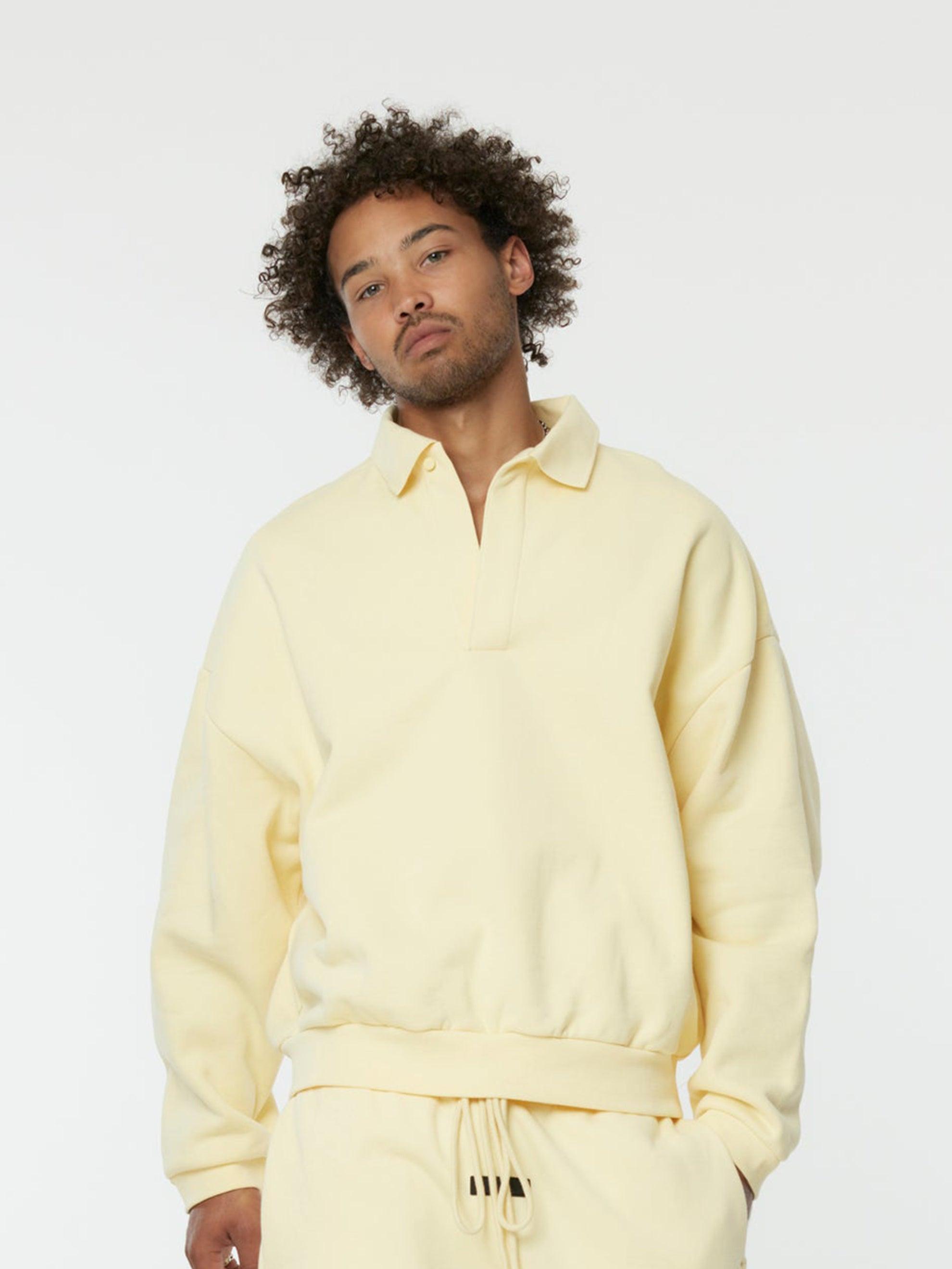 Long Sleeve Polo S24 (Garden Yellow) Product Image