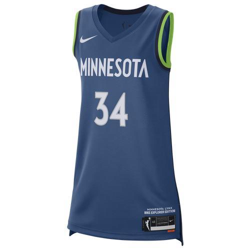 Womens Nike Sylvia Fowles Blue Minnesota Lynx Victory Swingman Jersey Product Image