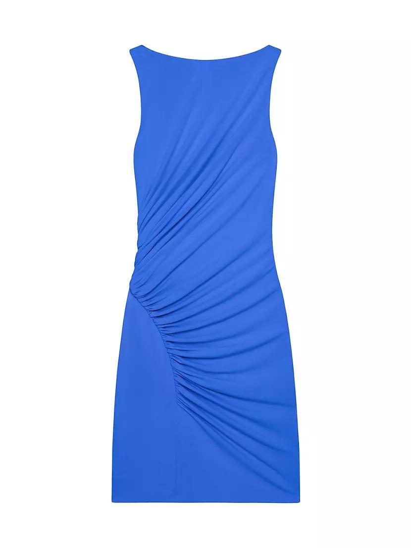 Draped Dress in Crepe Product Image