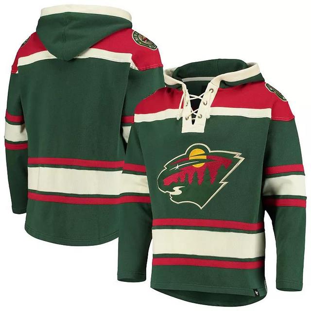 Mens 47 Minnesota Wild Superior Lacer Pullover Hoodie Product Image