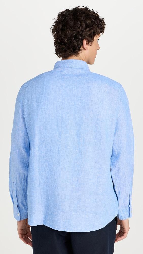 Fair Harbor The Island Long Sleeve Linen Shirt | Shopbop Product Image