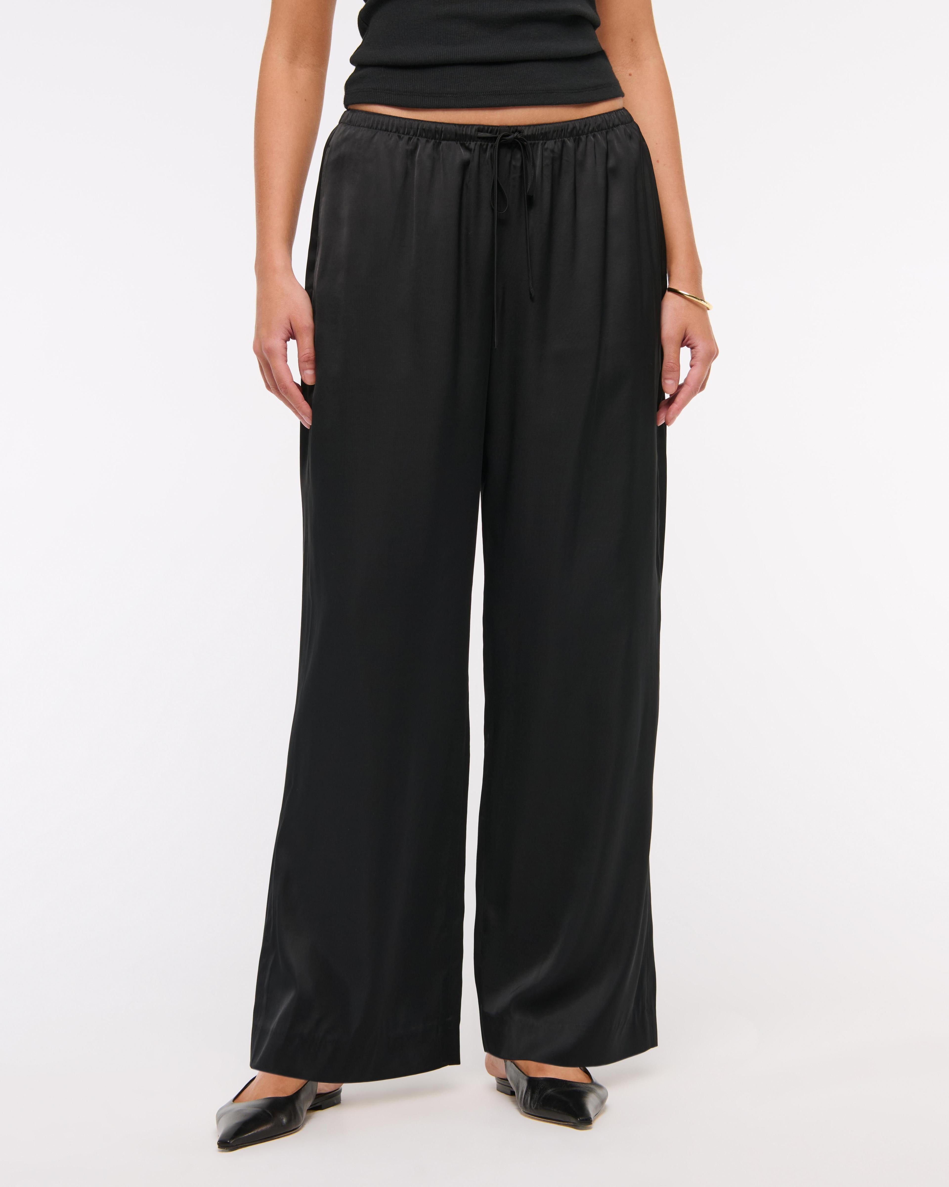 Satin Pull-On Pant Product Image