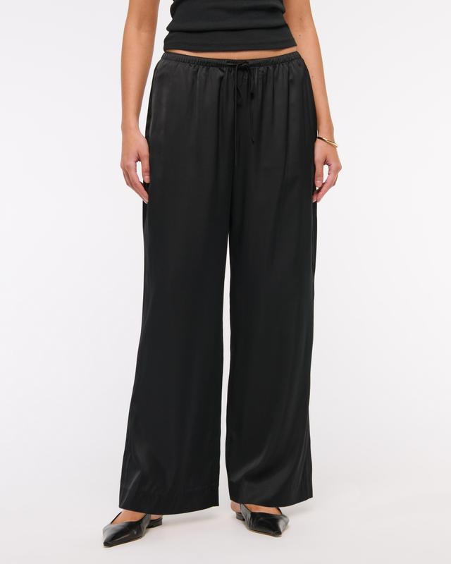 Satin Pull-On Pant Product Image