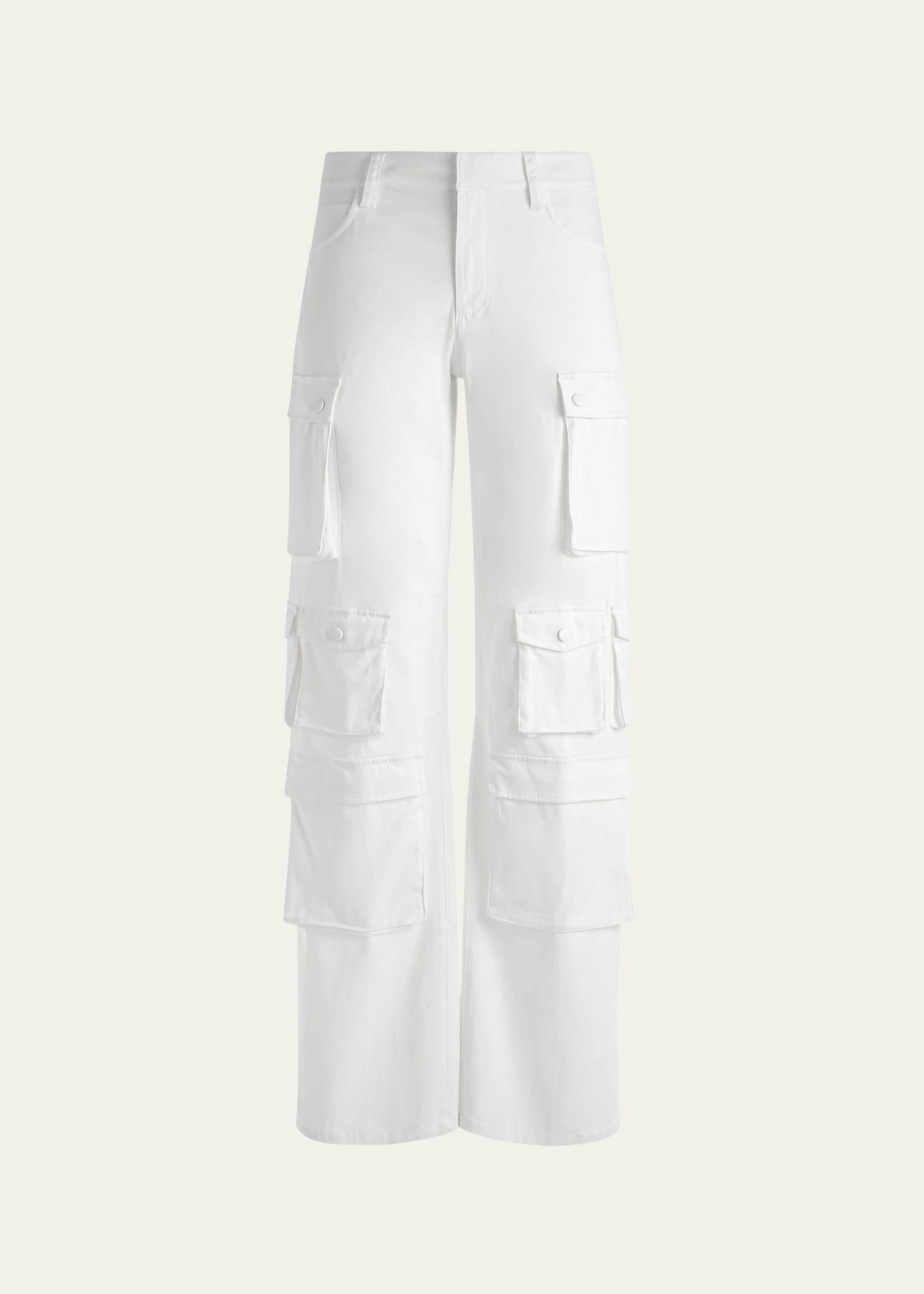 Olympia Mid-Rise Baggy Cargo Pants Product Image