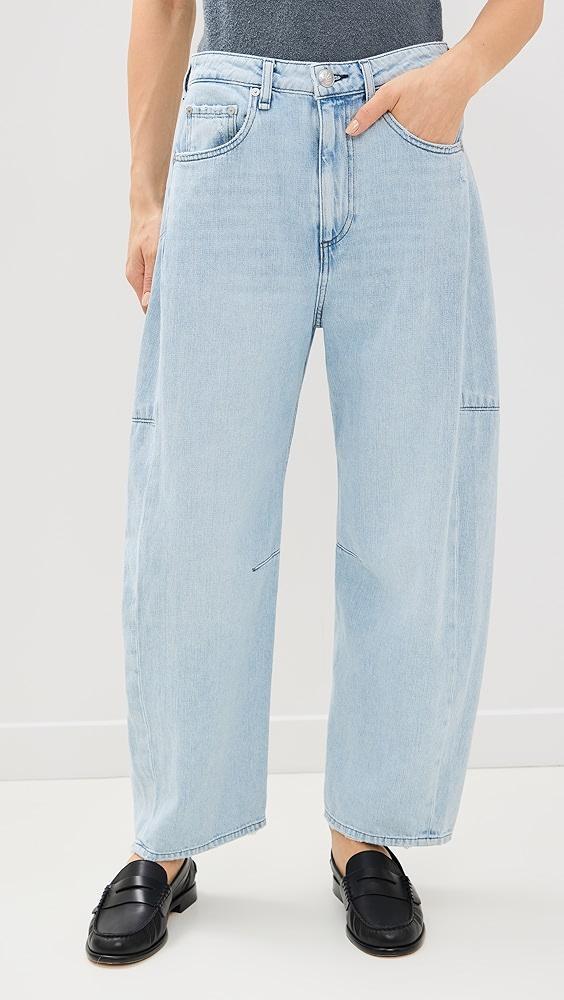 rag & bone Charlie High Rise Barrel Jeans | Shopbop Product Image