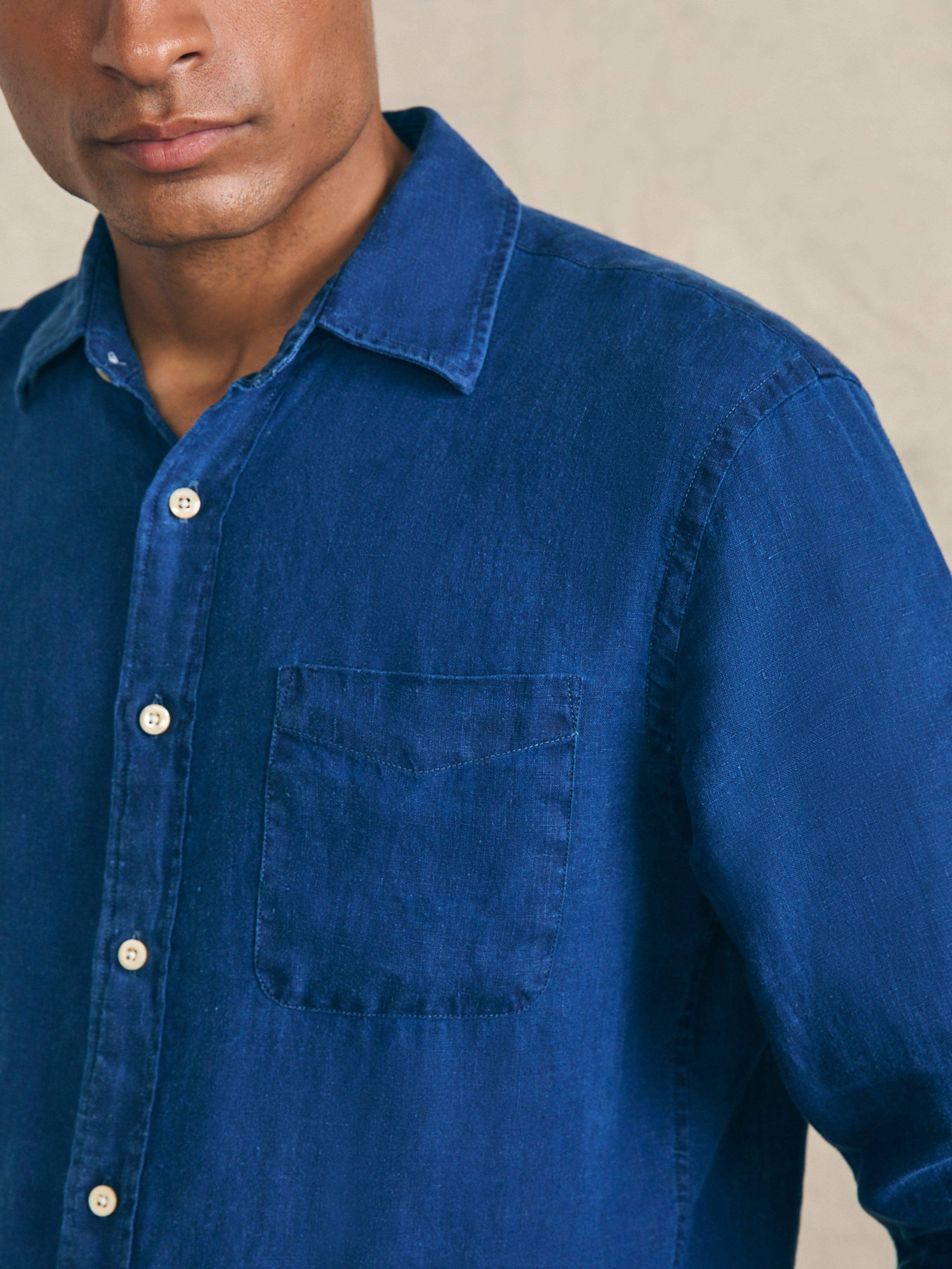 Laguna Linen Shirt - Arroyo Wash Male Product Image