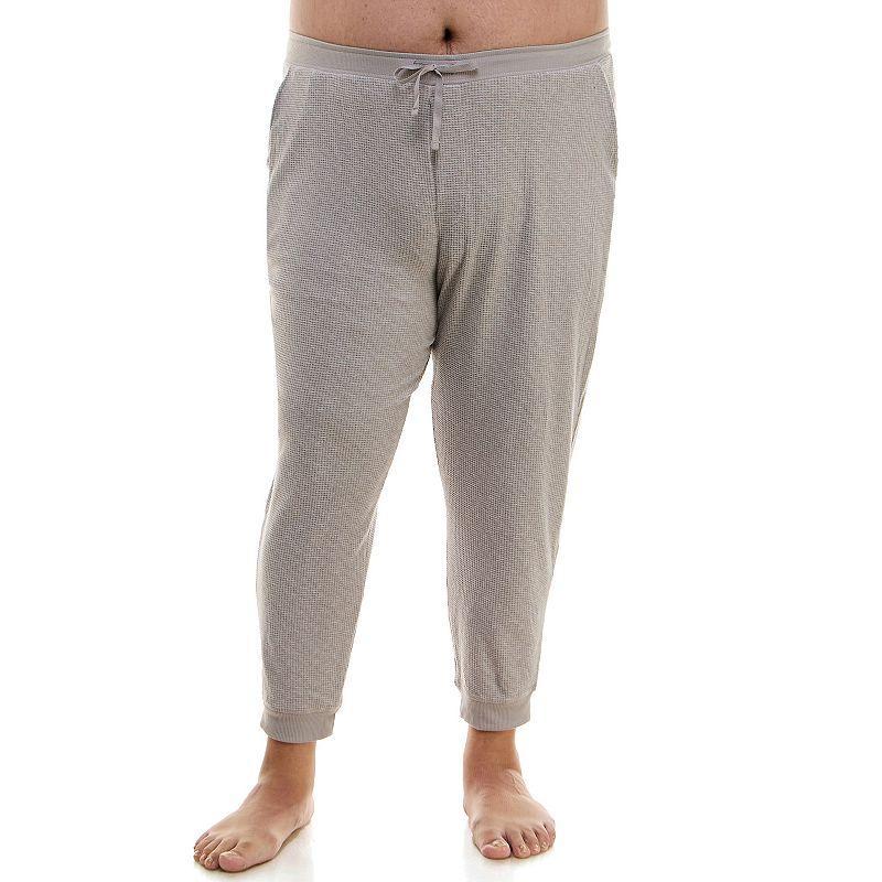 Big & Tall Sonoma Goods For Life Super Soft Waffle Banded Bottom Pajama Pants, Mens Product Image