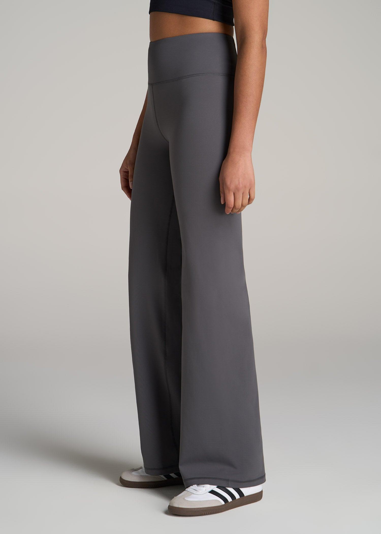 Balance Wide-Leg Pants for Tall Women in Charcoal Product Image