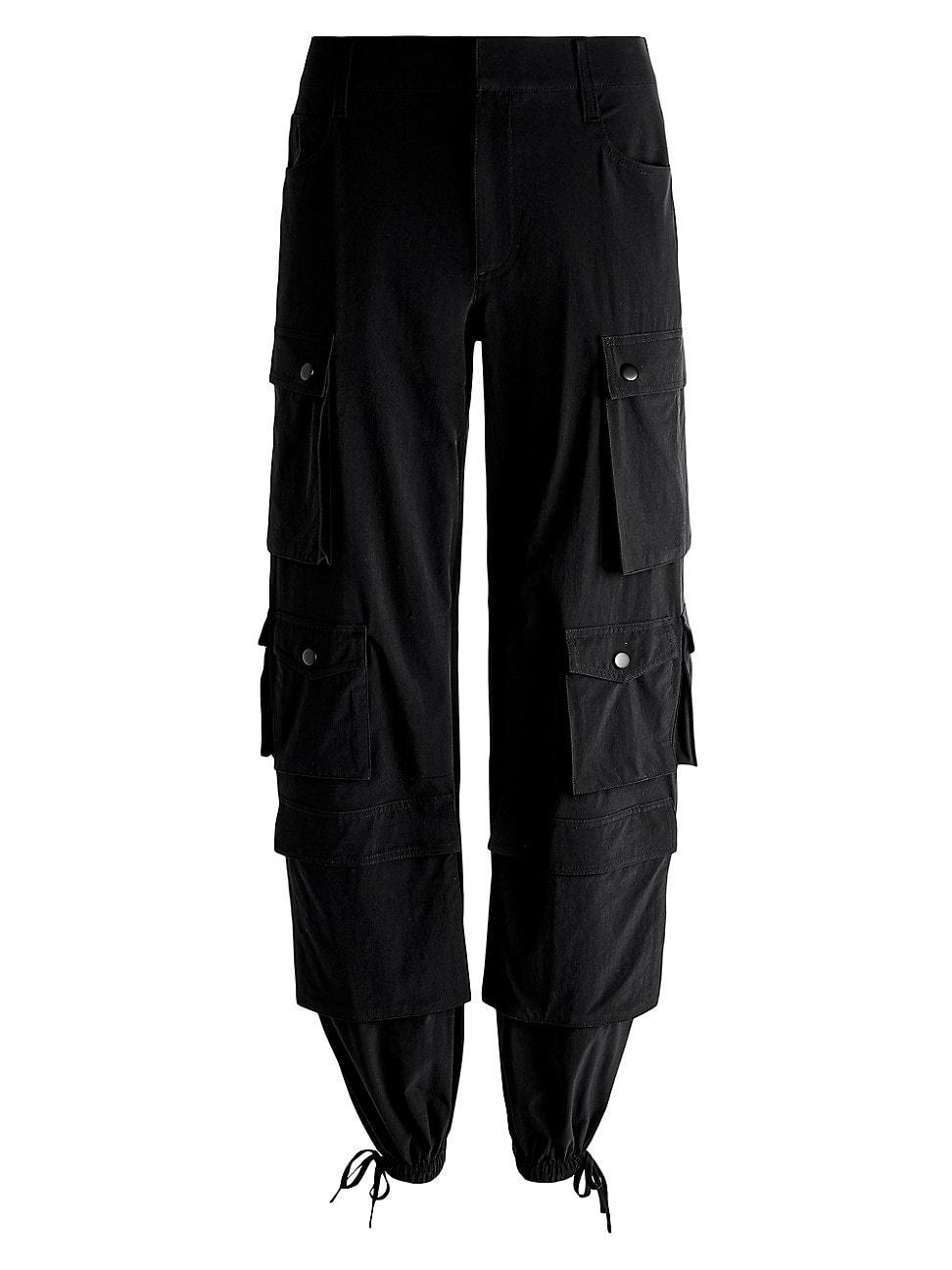 Womens Olympia Mid-Rise Baggy Cargo Pants Product Image