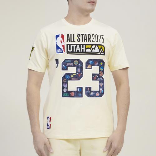 Pro Standard Mens NBA All Star 23 SJ T-Shirt - Eggshell/Eggshell Product Image