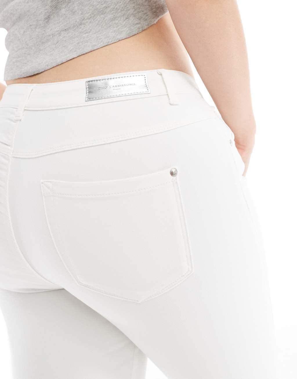 Only Curve Augusta skinny jeans Product Image