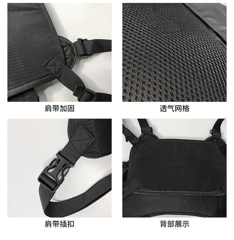 Two Tone Canvas Belt Bag Product Image