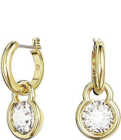 Swarovski Dextera Crystal Huggie Hoop Earrings Product Image