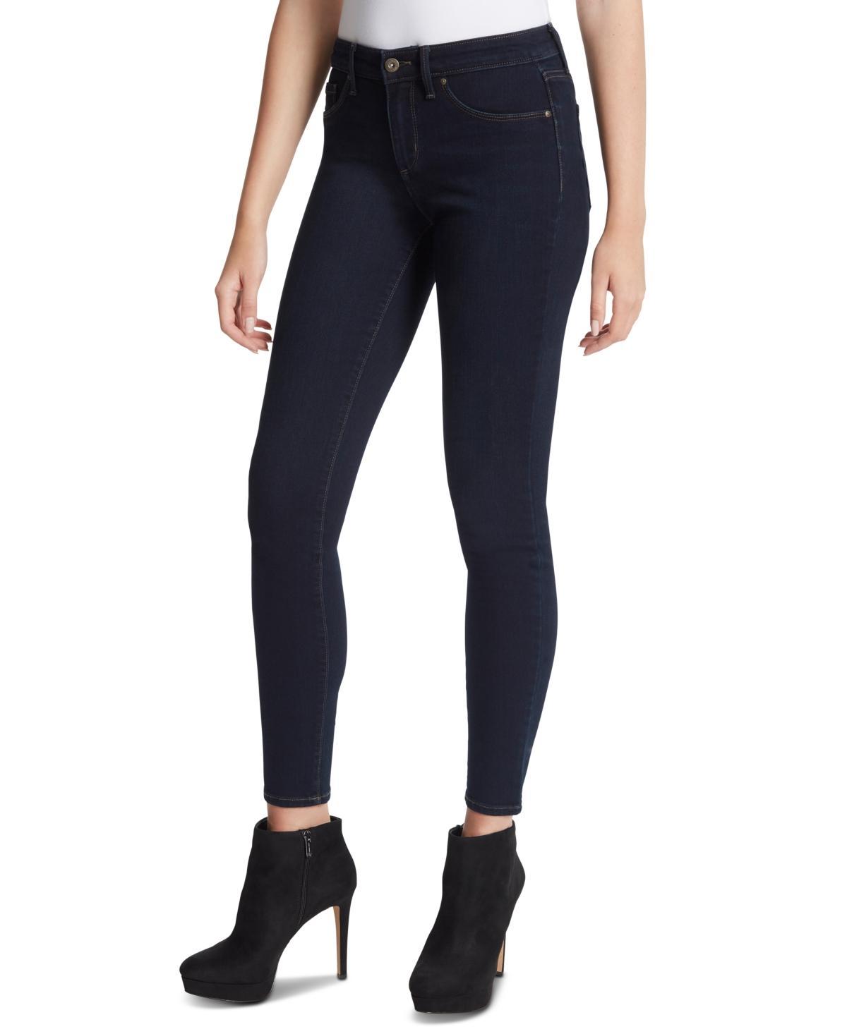 Jessica Simpson Mid Rise Kiss Me Skinny Jeans Product Image