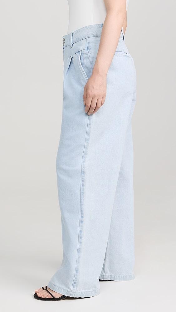 ABRAND Pleated Iris Pants | Shopbop Product Image