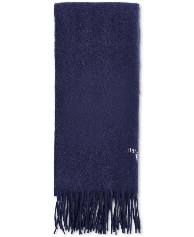 Barbour Mens Solid Wool Scarf, Created for Macys Product Image