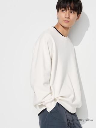 Mens Sweatshirt Off White Small UNIQLO US Product Image