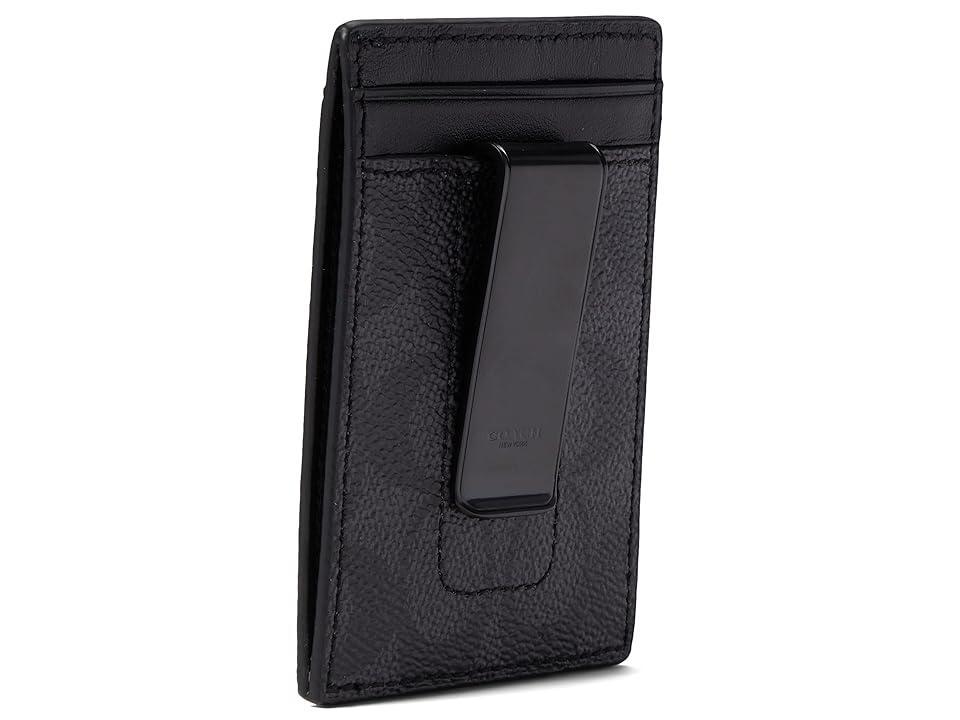 Mens Monogram Money Clip Card Case Product Image