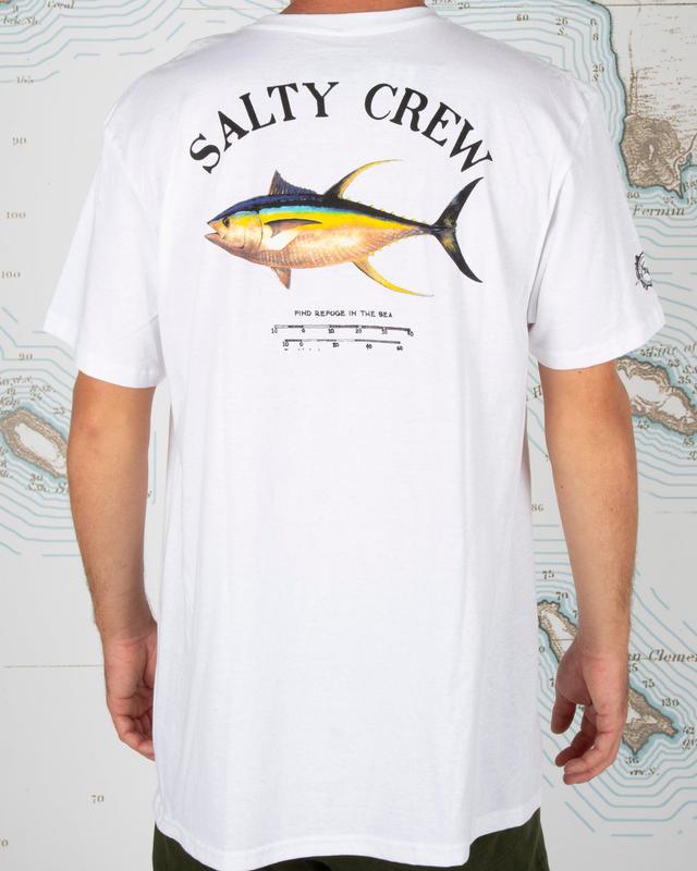 Ahi Mount Classic Tee - White Male Product Image